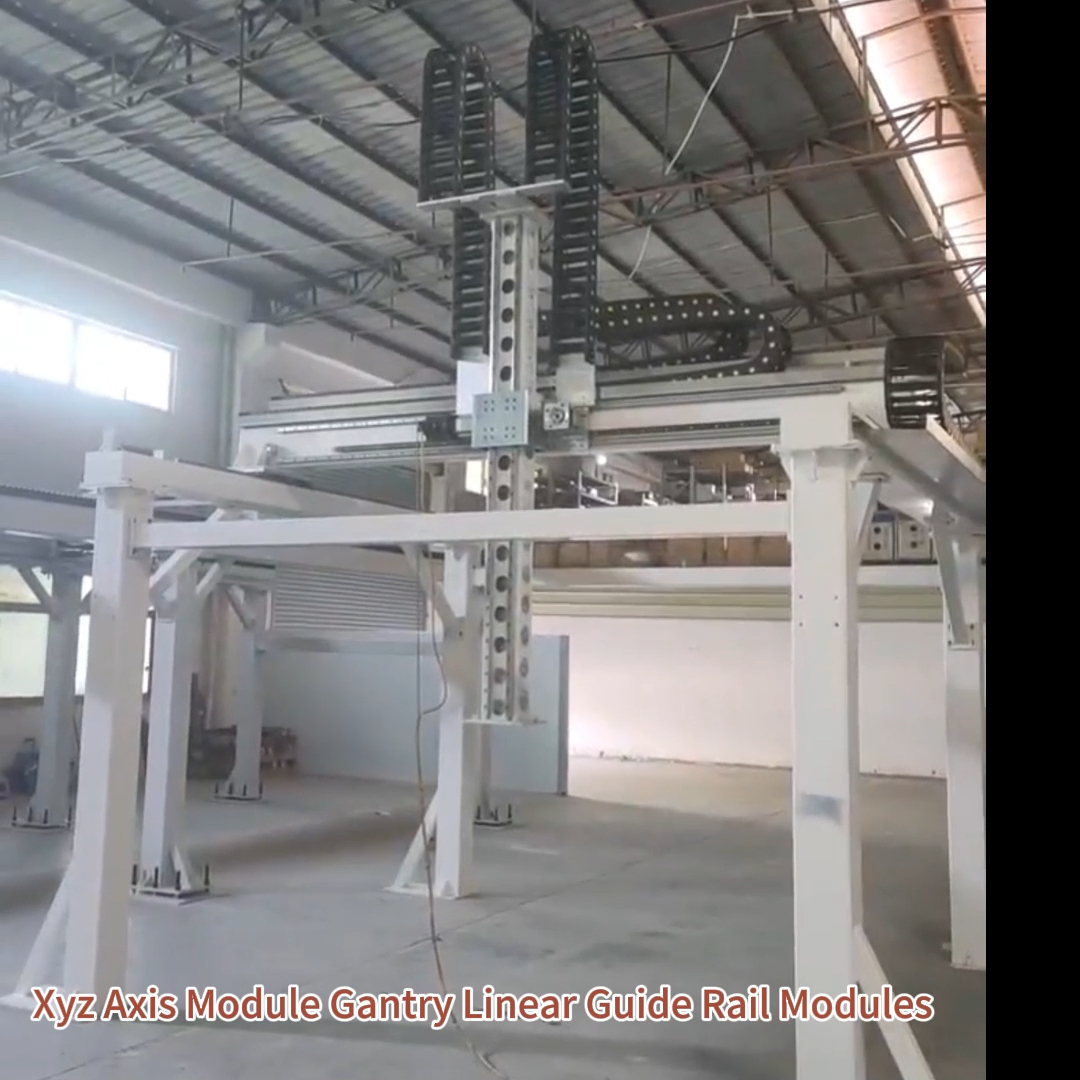 Rack-and-pinion gantries