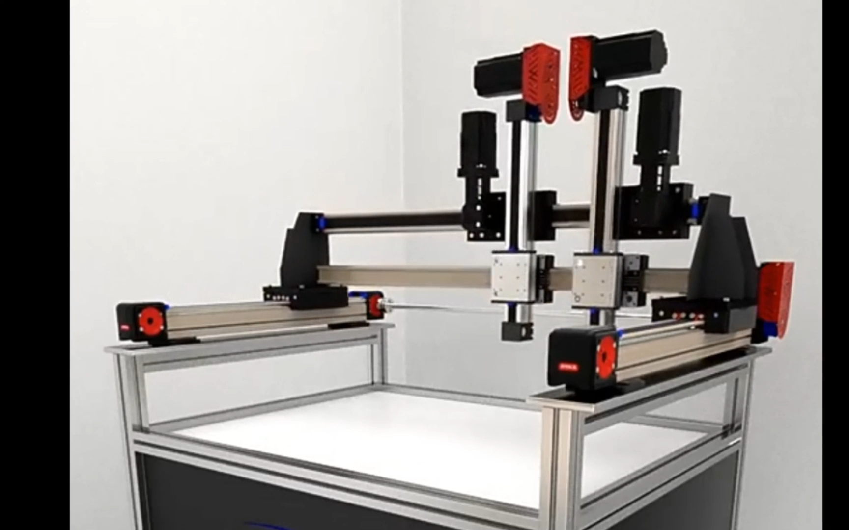 Dual-Y-axis gantries