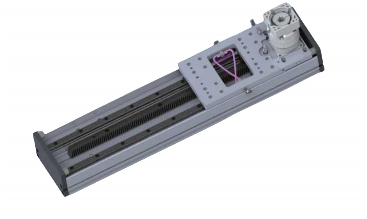 Rack-and-pinion linear stage series