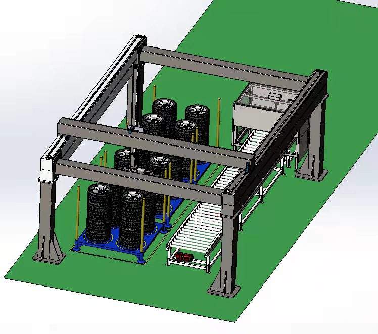 Xyz 3 Axis Gantry Robot