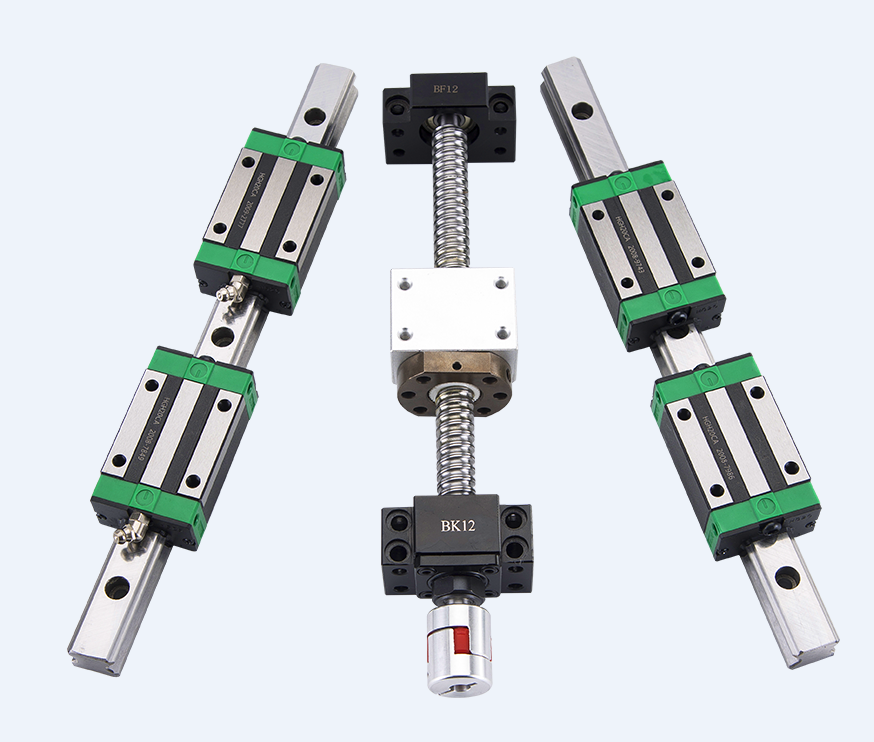 Linear Guide Rail Cnc Linear Guides Hiwin Interchange Size 15mm 20mm 25mm 30mm 35mm 12 OEM Service Provided 1 Set 1.5 Years