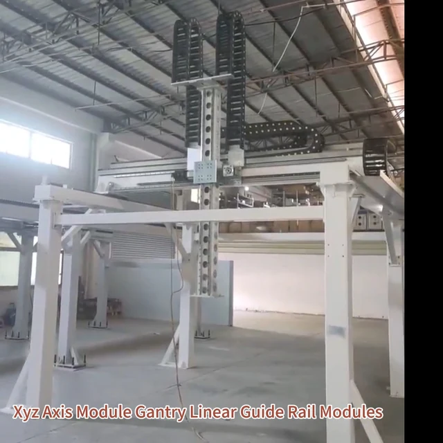 Rack-and-pinion gantries